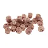 Soothers Zähler 100pcs Babyperlen 12mm Buchstaben Buche Schnuller Kettenbuchstaben Holzspielzeug Personalisierte geborene Geschenke 220519 Drop deliv dhuzs