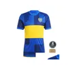 Ioga fãs jogador 2023 2024 Boca Juniors Soccer Jerseys Villa Saio Men Kids Benedetto Retro Camisa de Futebol 23 24 Futebol S Dhurb