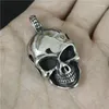 Pendant Necklaces Est Mens Smile Skull 316L Stainless Steel Gift Lastest