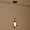 Hängslampor industriella lampor retro lampa loft hängande för vardagsrum kök hem möbler e27 90-260v