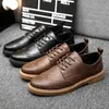 Sukienka buty wnfsy ręcznie wykonane męskie buty Oxford skórzane butę Brogue Buty Klasyczne biznesowe buty dla męskich zapatillas de hombre 230823