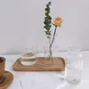 Vasos vasos de flores para decoração de mesa de vidro mariage tabletop terrário recipientes floral