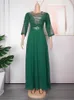 Casual Dresses Party Evening Elegant Women Dress Luxury Celebrity Sequin Robe Dubai Muslim Abaya African Wedding Bridesmaid Gown Ladies