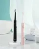 Зубная щетка Fairywill Sonic Electric Toothbrush E11 Водонепроницаемая USB-зарядка с 8 сменными насадками Черный и розовый набор для пары 230824