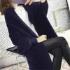 Women's Knits Imitation Mink Velvet Good Quality Does Not Lint Autumn Winter Cardigan Sweater Shawl Coat Korean Temperament Fashion Cape