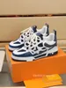 Schoenen van hoge kwaliteit met doos Casual schoen Runway Skel Top Low High-Men Women Us11 Basketbal Running Zwart wit leervat