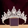 Pinzas para el cabello Coronas y tiaras de cristal con peine Diadema para niñas Mujeres Princesa Fiesta de cumpleaños Boda Fiesta de graduación Regalos de Navidad nupciales