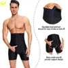 Men S Body Shapers Lazawg Shaper Shorts voor mannen Slimmende buikbestrijding Panty Taille Trainer High Tailed Underwear Dijglant 230823