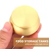 Storage Bottles Mini Jar Fashion Scented Tea Can Kitchen Supplies Honey Tank Copper Travel Food Container