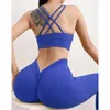 Leggings femininos Moda Hip Lifting Running Yoga Sport Gym Tights Pantalones Women Women Ensamless Solid Knit