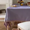 Table Cloth European Style Velvet Tablecloth Grand And Luxurious Retro Orange Customized Restaurant