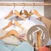 Hangers 10/20 stcs Multifunctionele garderobe Space Hanger Haak Coat Plastic plank Slaapkamer Opbergkleding Rek