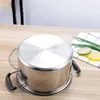 Double Boilers Stainless Steel Milk Pot Kitchen Practical Healthy Cookware Tea Kettles Stovetop