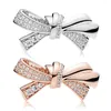 Charms Fashion Bow Fit armband 3mm Snake Chain Bead Sieraden Diy Hanger Bangle For Women Girl Cadeau