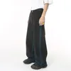 メンズジーンズSyuhgfa Gradientバギーファッションウェア2023韓国スタイルルーズワイドレッグデニムパンツHalo Dye Hip Hop Clothing