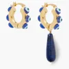 Dangle Chandelier 2022 Intemporel Nacré Inadapté Vif Pierre Naturelle Longue Eau Lapis Lazuli Gouttes Boucle D'oreille Perle Perle Boucles D'oreilles 311P