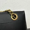 Chain Handbags Purse Tote Bag Genuine Leather Fashion Letters Internal Zipper Pocket Golden Hardware Women Shoulder Bags Newest Handbag