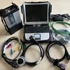 V12.2023 lastest for tools MB Star C5 Sd 5 diagnosis Tool cables and interface in 480gb SSD Used laptop CF19 4G