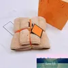 Serviette de bain en velours corail, marque de mode, sortie d'usine, absorbante, à séchage rapide, ensemble de serviettes de plage, cadeau, vente en gros