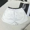 Kvinnors shorts designer bomullskvinnor med bokstäver mönster diamant high end märke cowboy casual mini jersey jogging outwear a-line sexig hotty heta byxor 6pke