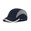 Ball Caps Gorras Hombre Verano 2023 Renk Bloğu EST Fasty Kuru Naylon 5 Panel Snapback Şapkalar Men için Kamyoncu Beyzbol Kapağı 56-59cm