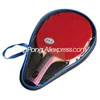 Balles de tennis de table Palio 3 étoiles Raquette avec CJ8000 Caoutchouc Éponge Sac Case Original 3Star Carbon Ping Pong Bat Paddle 230824