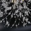 Pendant Lamps Led Chandelier Lamp Dandelion For Living Dining Room Kitchen Bedroom Home Modern Decoration Lustre Ceiling Light