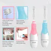 Toothbrush Seago Kids Sonic Electric Toothbrush 2 Mins Smart Timer Children Sonic Tooth Brush Colorful Led Light Brush Waterproof Gift 230824