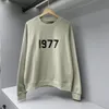 2023SS Herr Designer Hoodie Sweatshirts ess 1977 Hooded Pullover Loose Hoodie Man Hoody For Women Pullover Men crewneck Cotton Lång ärm Sweatshirt Size S-XL