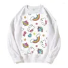 Damen Hoodies Hello-Kitty Hoodie süße Frauen koreanische Mädchen Fashion Sweatshirt Frühling und Herbst Model Kleidung Casual Long Sleeve