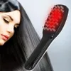 Elektrisk massage hårväxt kamröd och blå färglätt terapi hårbotten vård vibrerande kam anti-hårförlustvård instrument gåva300y