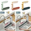 Kitchen Storage 1pc Adjustable Sink Organizer Tea Towel Holder Drainer Utensils Accessories For Home