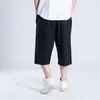 Mäns shorts plus stor storlek Fat Summer Thin Sports Loose Casual Pants Outdoor 7-Point Generation