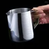 Heupkolven Roestvrijstalen melk Z fraterklechter met schaal koffie latte espresso barista pitcher pot accessoires