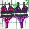 Maillots de bain pour femmes Designer Femme Bikini Mode Noir Lace Up Maillots de bain Summer Beach Ensembles Multicolor Time Maillots de bain Vent Swimwea205D