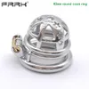 Cockrings BDSM Adults Sex Toys Small Chastity Cage for Men Metal Penis Ring Stainless Steel Male Bondage Device Belt Denial 230824