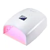 Nageltorkar inbyggda batteri laddningsbara nagel UV-lampa 48W trådlös gelpolsk torktumlare S10 Pedicure Manicure Light Professional LED Nail Lamp 230824