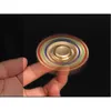 Girando o girador de arco -íris giration spinner de metal spinner de mão bronze para spanner de brinquedos de estresse 230823