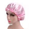 Chapeaux de nuit en satin et dentelle pour femmes, style européen et américain, casquettes de chimio, soins capillaires, tissus lisses et brillants