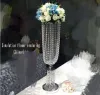 Crystal Beaded Centerpiece Centerpiece Top Candle Floral Plate Wedding Dekoracja T stołowa dekoracja centralna na 11 wydarzenie zz