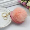 Porte-clés boule en peluche, nouveauté, miroir bouffant, sac de voiture, cadeau de fête de noël, 28Styles