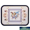 Design in PVC Fashion Resistente al calore Resistente Non slittamento Pad Coaster Buste Luxury Coasters Tavolo da pranzo Decorazione Home Textiles