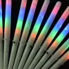 LED Light Up Cotton Candy Cones Colorful Glowing Marshmallow Sticks Impermeable Colorful Marshmallow Glow Stick FY5031