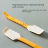 2023 Silicone Soft Scraper for Baking Cream Cake Kitchen Scraper Tools Jam Spatula Knife Household High Temperature Resistance HKD230810