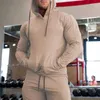 Sweats à capuche pour hommes Sports Training Gym Sweat à capuche pour hommes Slim Fit Stretch Manches longues Sweats à capuche pour hommes Automne Mode Zipper Streetwear