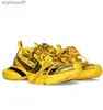Top Summer Brand 3xl Sneakers Shoes Track 9.0 homens homens Retro Treinadores casuais preto branco amarelo Balenciga Nylon Designer de marcas esportes esportes esportivos esportivos eu35-46