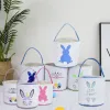 Novas decorações de cesto de cesta de páscoa Party Favor Favor de cesta de armazenamento de coelho