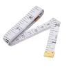 wholesale Soft Ruler Material Sewing Machine Body Measuring Tape Cloth Sewing Ruler And Tailor Of Tape Measure Body Tape 150CM LL
