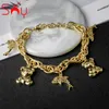 Armreifen Sunny Schmuck Fashion Teddybär Fisch schöne Charme Armbänder für Frauen Handketten Armband hohe Qualität für Verlobungsgeschenk 230824