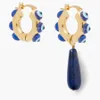 Dangle Chandelier 2022 Intemporel Nacré Inadapté Vif Pierre Naturelle Longue Eau Lapis Lazuli Gouttes Boucle D'oreille Perle Perle Boucles D'oreilles 311P